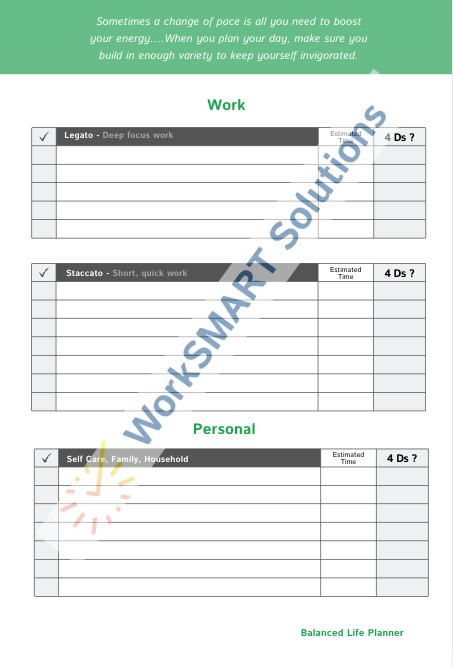 2025 Balanced Life Planner - 3 months